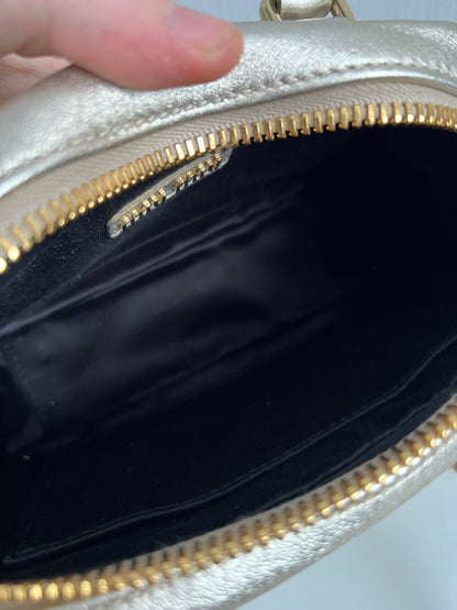 Miu Miu Arcadie Matelassé Nappa Leather Bag in Purite