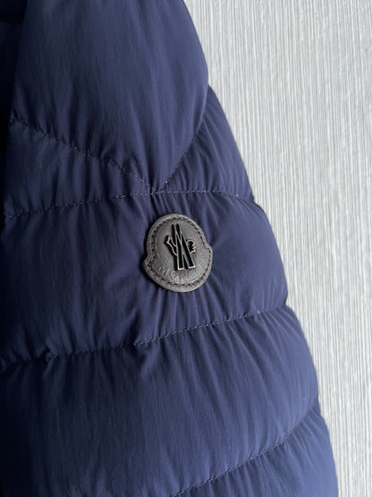 Moncler Acorus Mens Navy Light Down Jacket