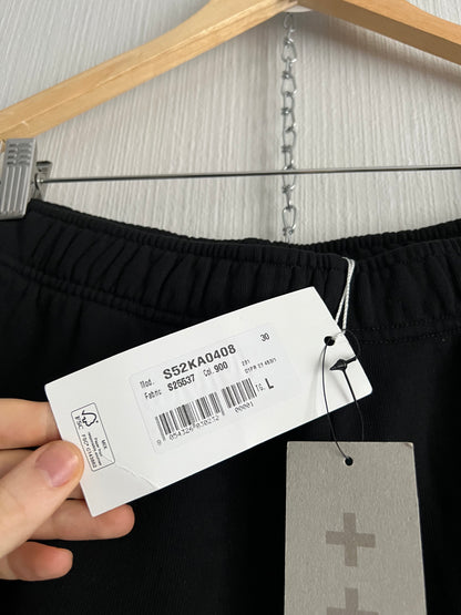 MM6 Maison Margiela Mens Baggy Black Sweatpants