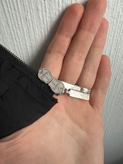 Moncler Vintage Black Down Long Jacket