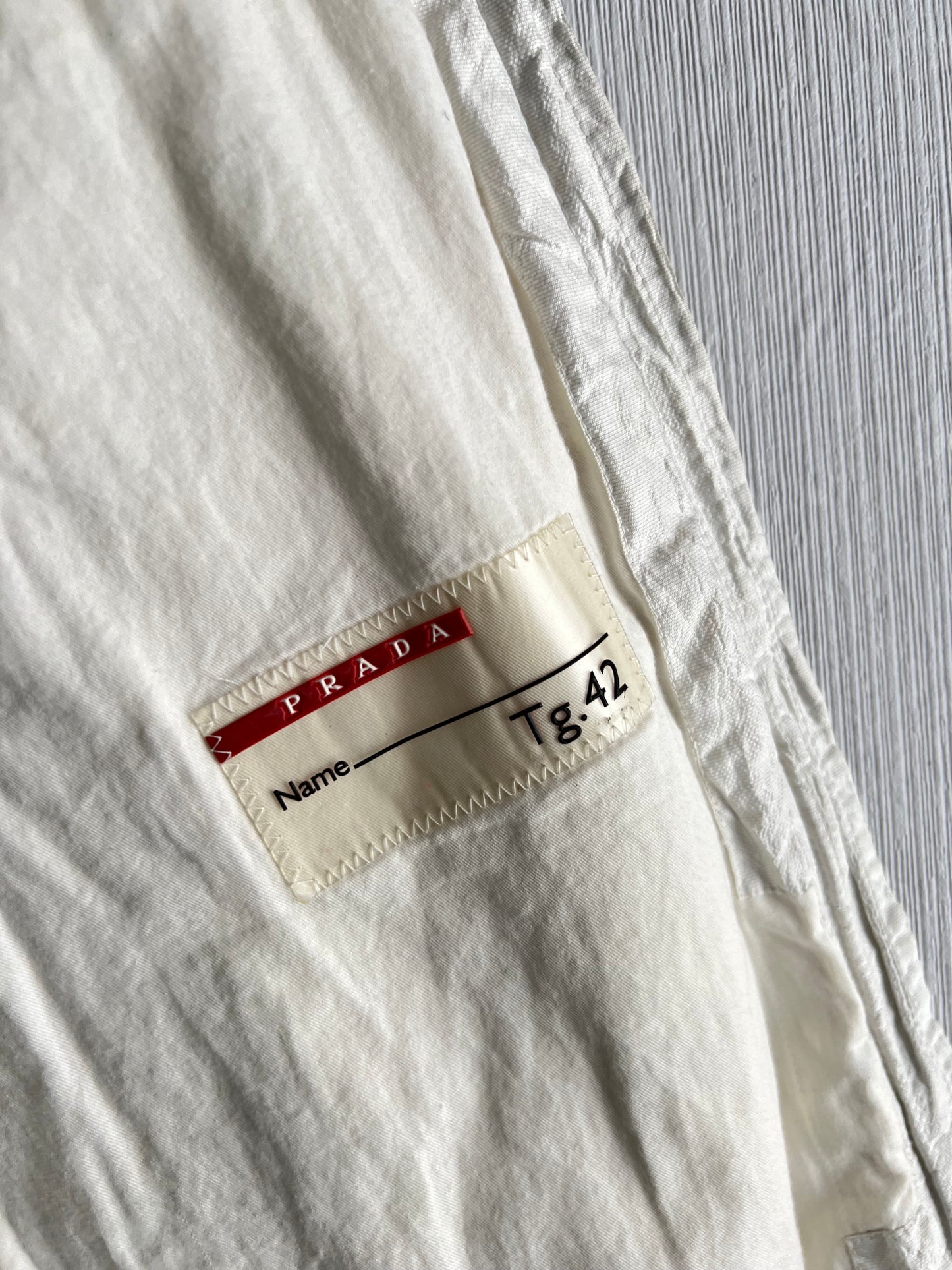 Prada Sport Vintage Red Tab Women's Nylon Jacket