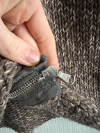 Brunello Cucinelli Cashmere Brown Vest Knit Sweater Gilet