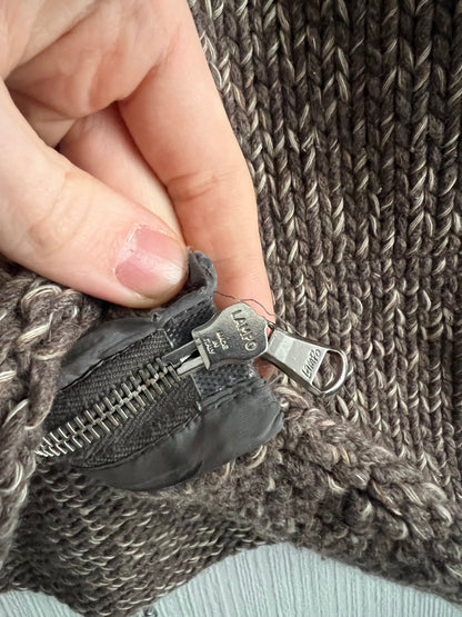 Brunello Cucinelli Cashmere Brown Vest Knit Sweater Gilet