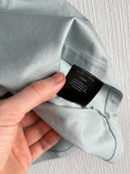 Loro Piana Logo Cotton Blue T-shirt