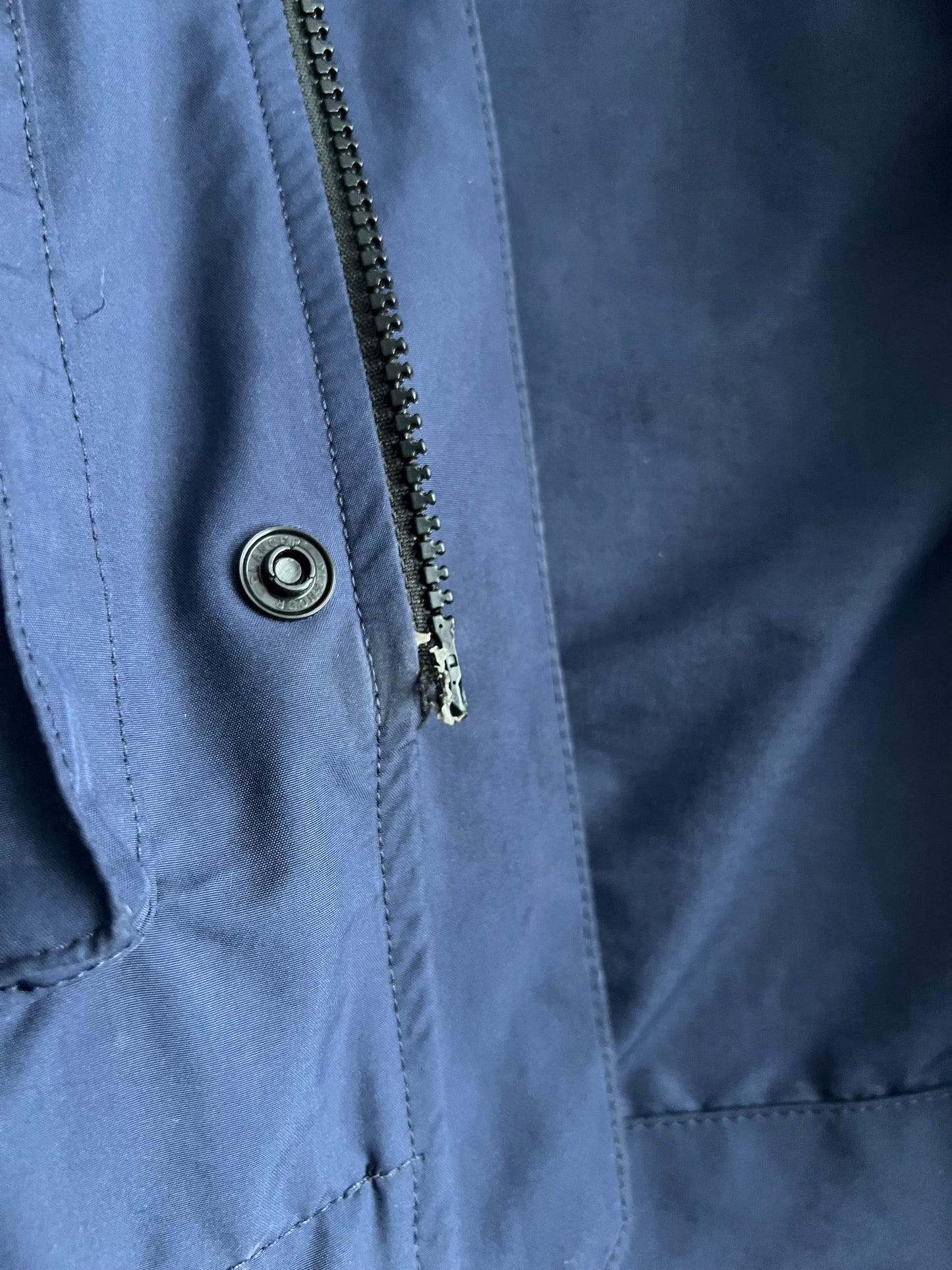 Canada Goose Mens Wind Jacket Crew Navy Trench