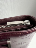 Louis Vuitton Purple Monogram Mat Stockton Bag