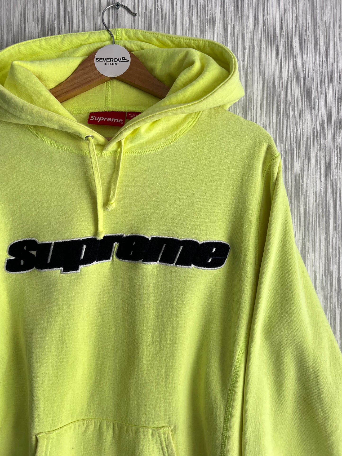 Supreme Chenille Hooded Sweatshirt