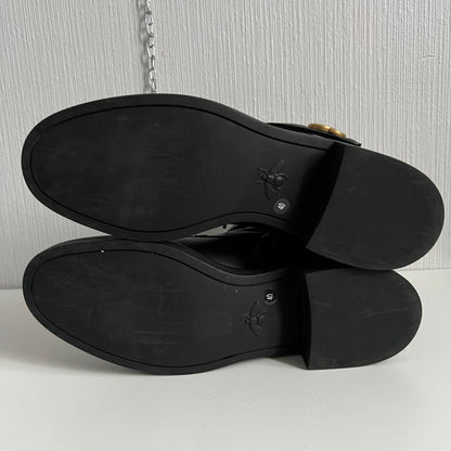 Gucci Marmont Double G Black Womens Ankle Boots