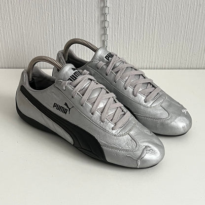 Puma Speedcat Metallic Silver Unisex Shoes