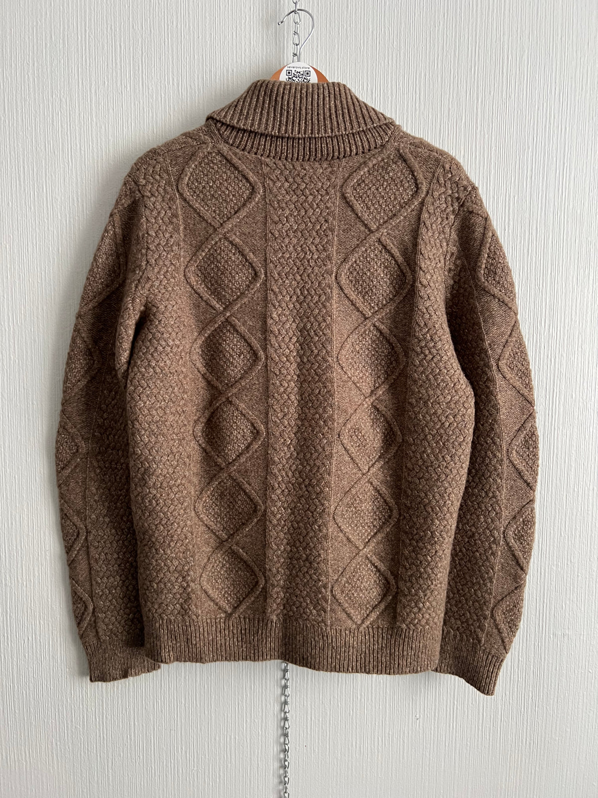 APC Beige Wool Mens Sweater — product photo