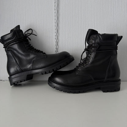 Rick Owens Black Low Army Boots