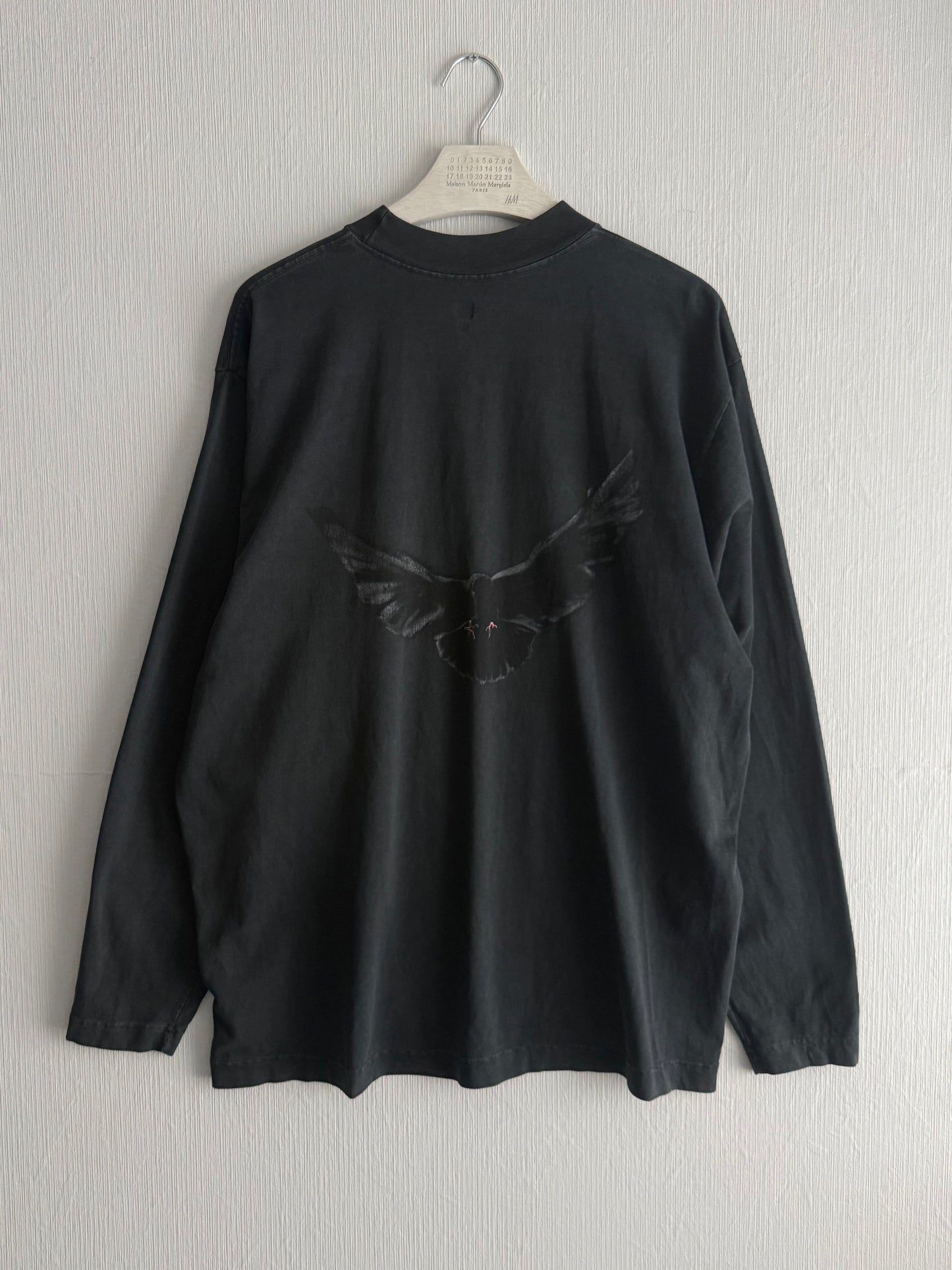 Yeezy Gap Engineered by Balenciaga Black Dove Longsleeve T-shirt