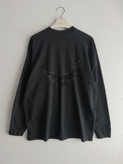 Yeezy Gap Engineered by Balenciaga Black Dove Longsleeve T-shirt