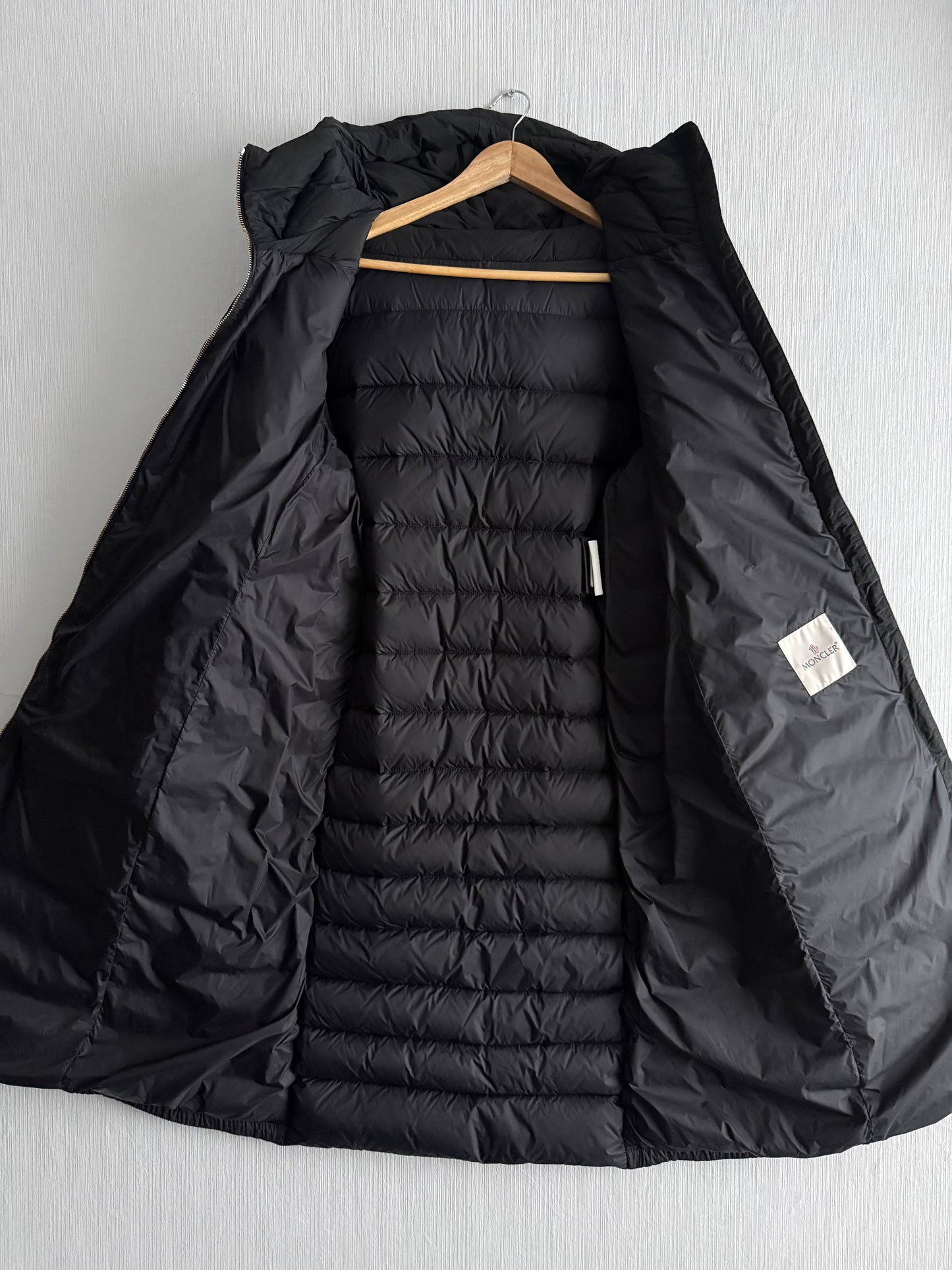 Moncler Imin Hooded Belted Long Down Coat