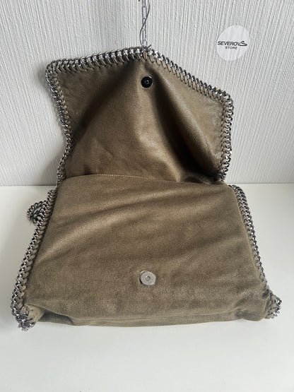 Stella McCartney Khaki Falabella Flap Bag
