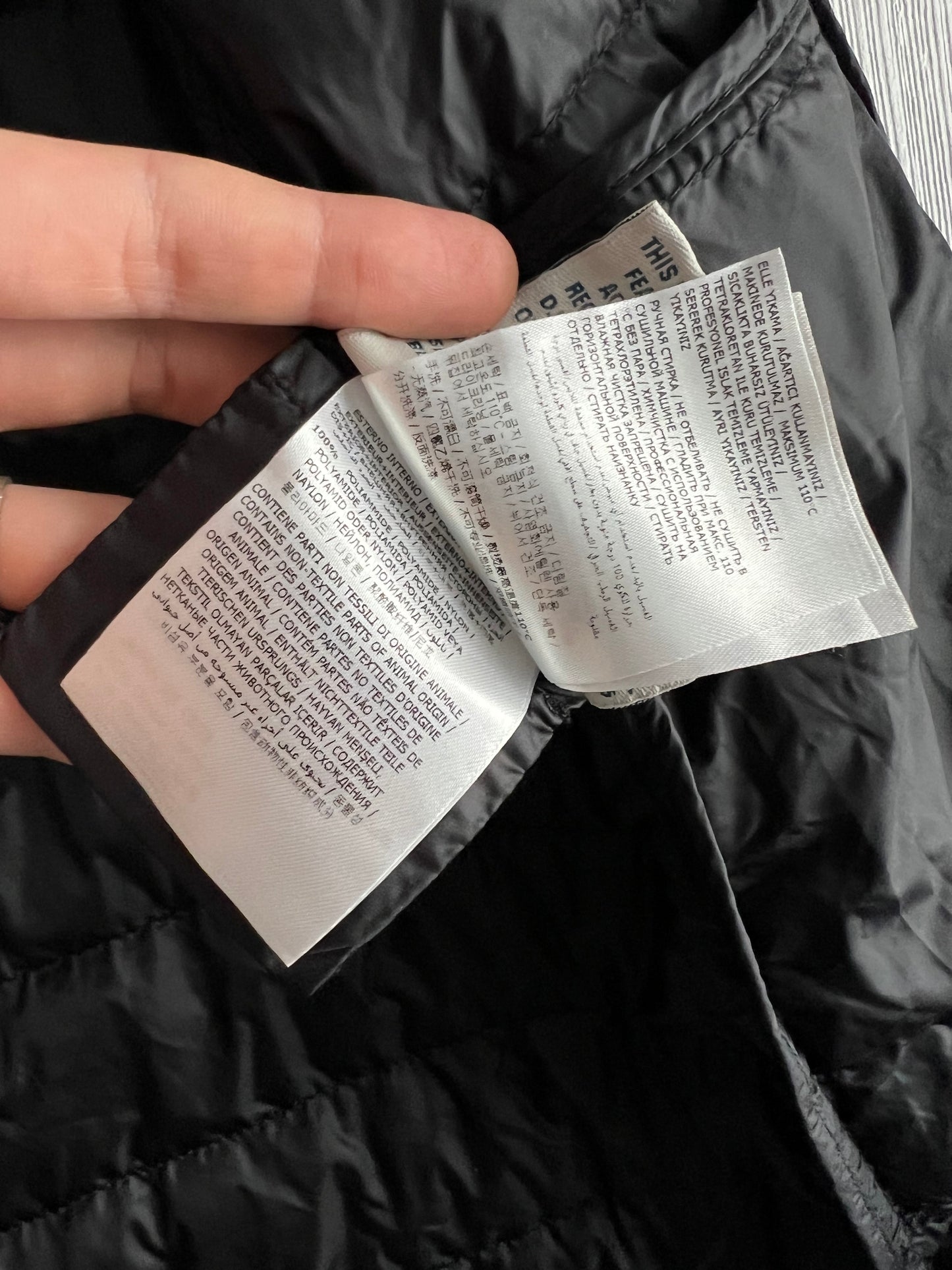 Moncler Merc Gilet Down Black Vest