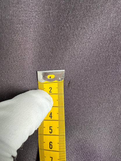 Jean Paul Gaultier 1990 Purple Adjustable Collar Green fir Victorian style Long Dress