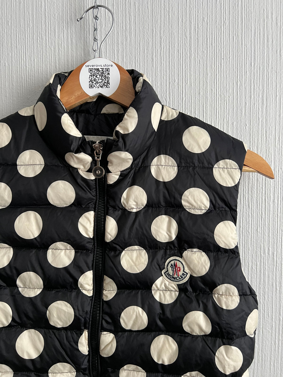 Moncler Haruka Polkadot Gilet Women’s Vest — product photo