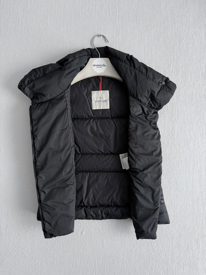 Moncler Black Down Labas Vest