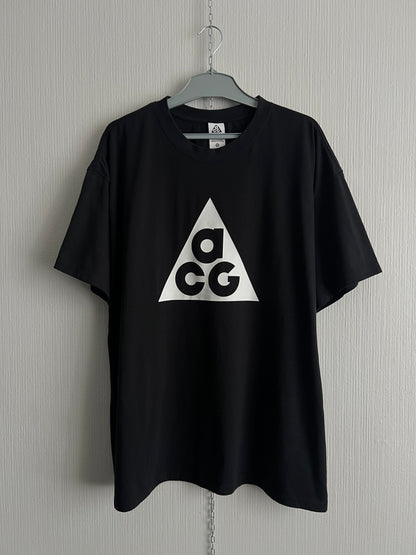 Nike ACG Big Logo Black Cotton T-shirt