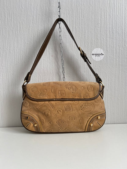 Loewe 160th Anniversary Suede Shoulder Bag