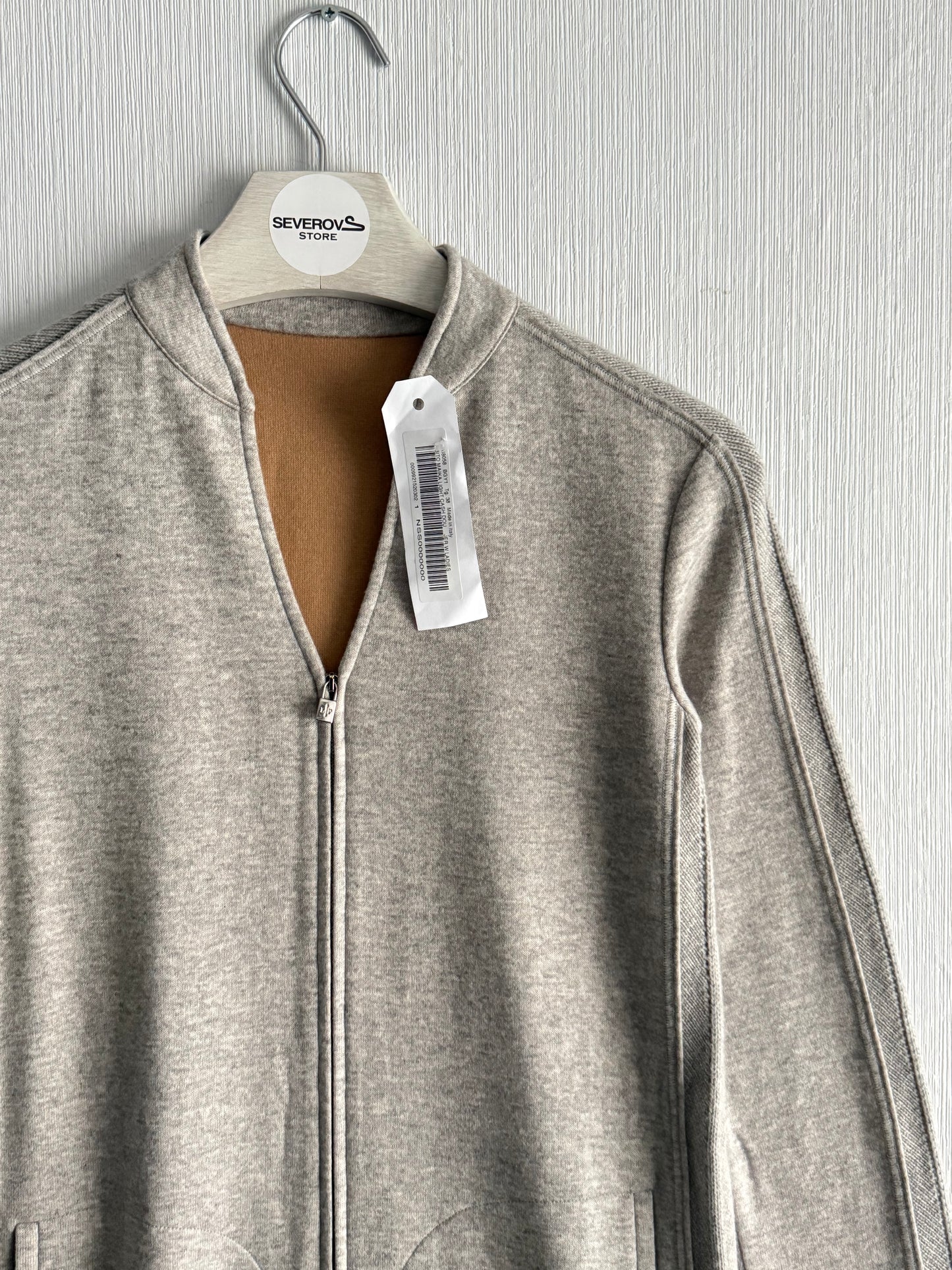 Loro Piana Womens Cashmere Jersey Zip Jumper