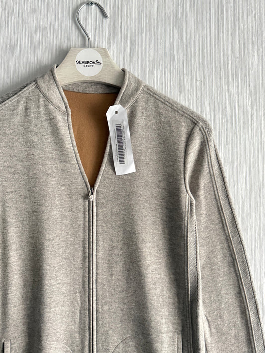 Loro Piana Womens Cashmere Jersey Zip Jumper