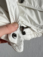 Burberry White Down Puffer Jacket
