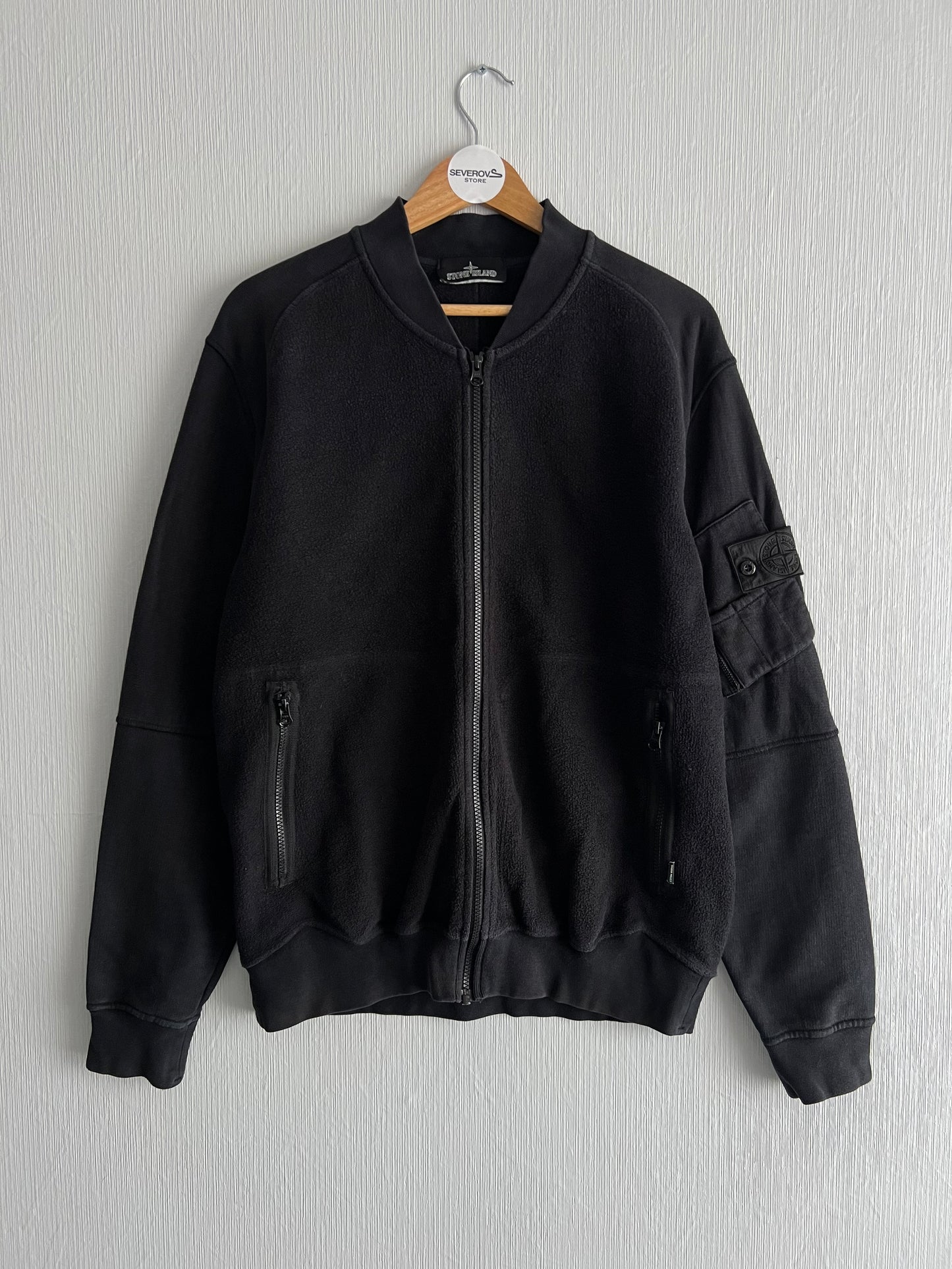 Stone Island Shadow Project AW19 Black Bomber Jacket