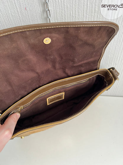 Loewe 160th Anniversary Suede Shoulder Bag