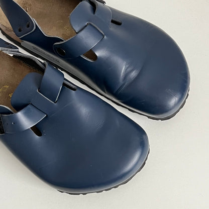 Birkenstock Tokio Blue Leather Shoes