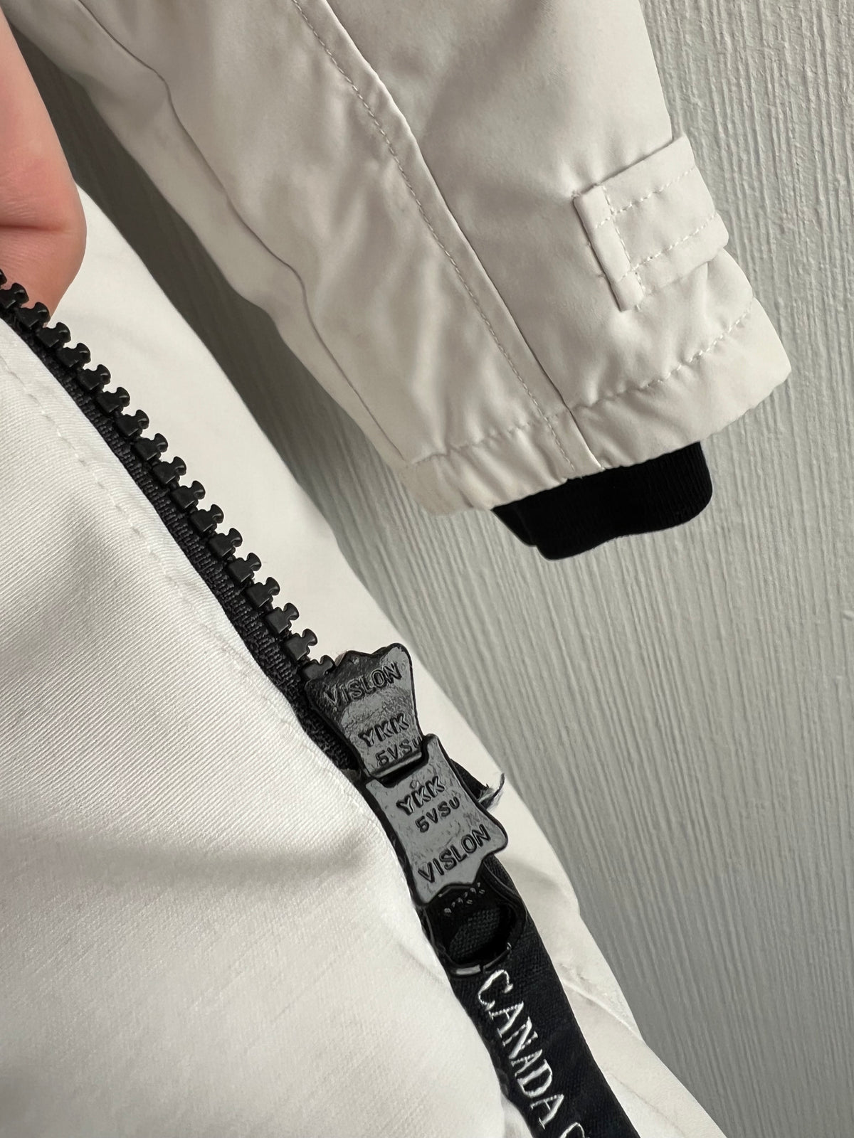 Canada Goose Ladies Kensington Parka Jacket in White