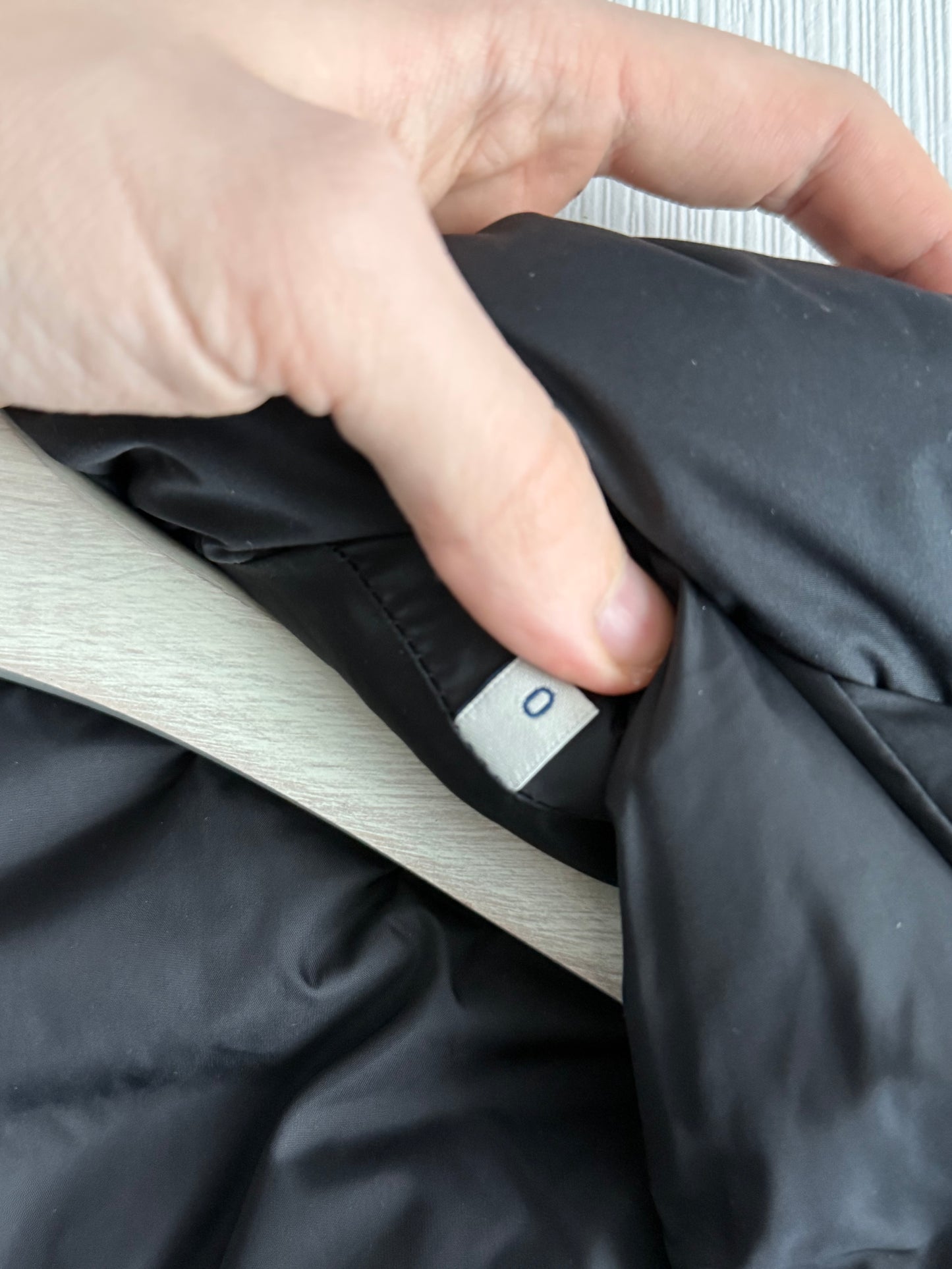 Moncler Black Down Labas Vest