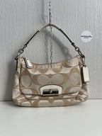 Coach Cream Canvas Kristin Hobo Bag