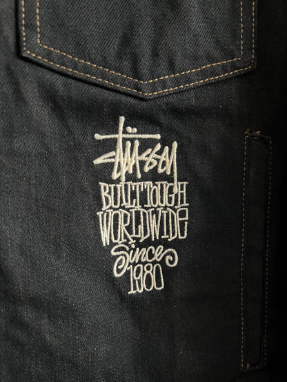 Stussy X Levis Black Denim Jacket Unisex