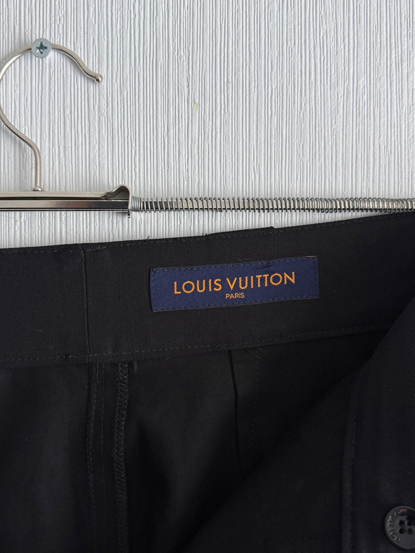 Louis Vuitton Black Technical Cargo Trousers