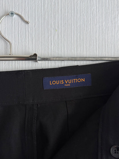 Louis Vuitton Black Technical Cargo Trousers