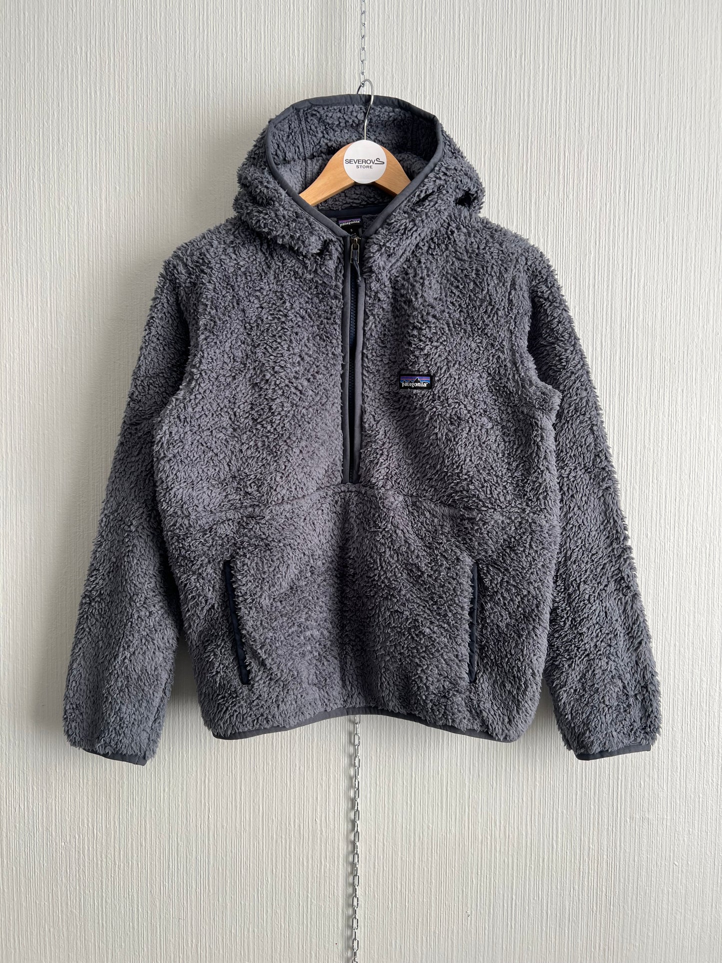 Patagonia Women’s Deep Pile Grey Fleece Jacket