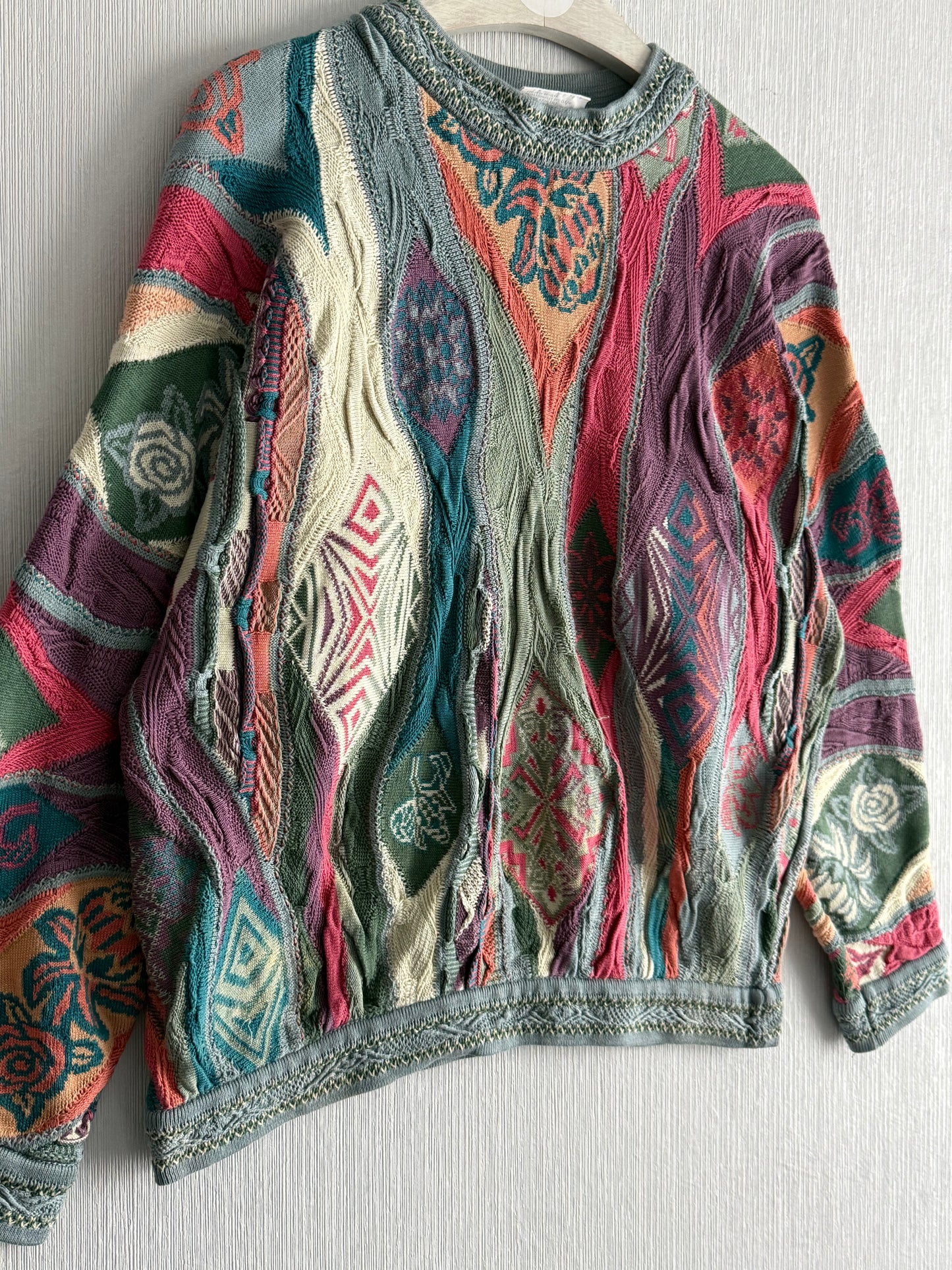 Coogi Crazy Knit Sweater