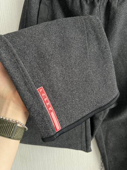 Prada Luna Rossa Red Tab Track Pants