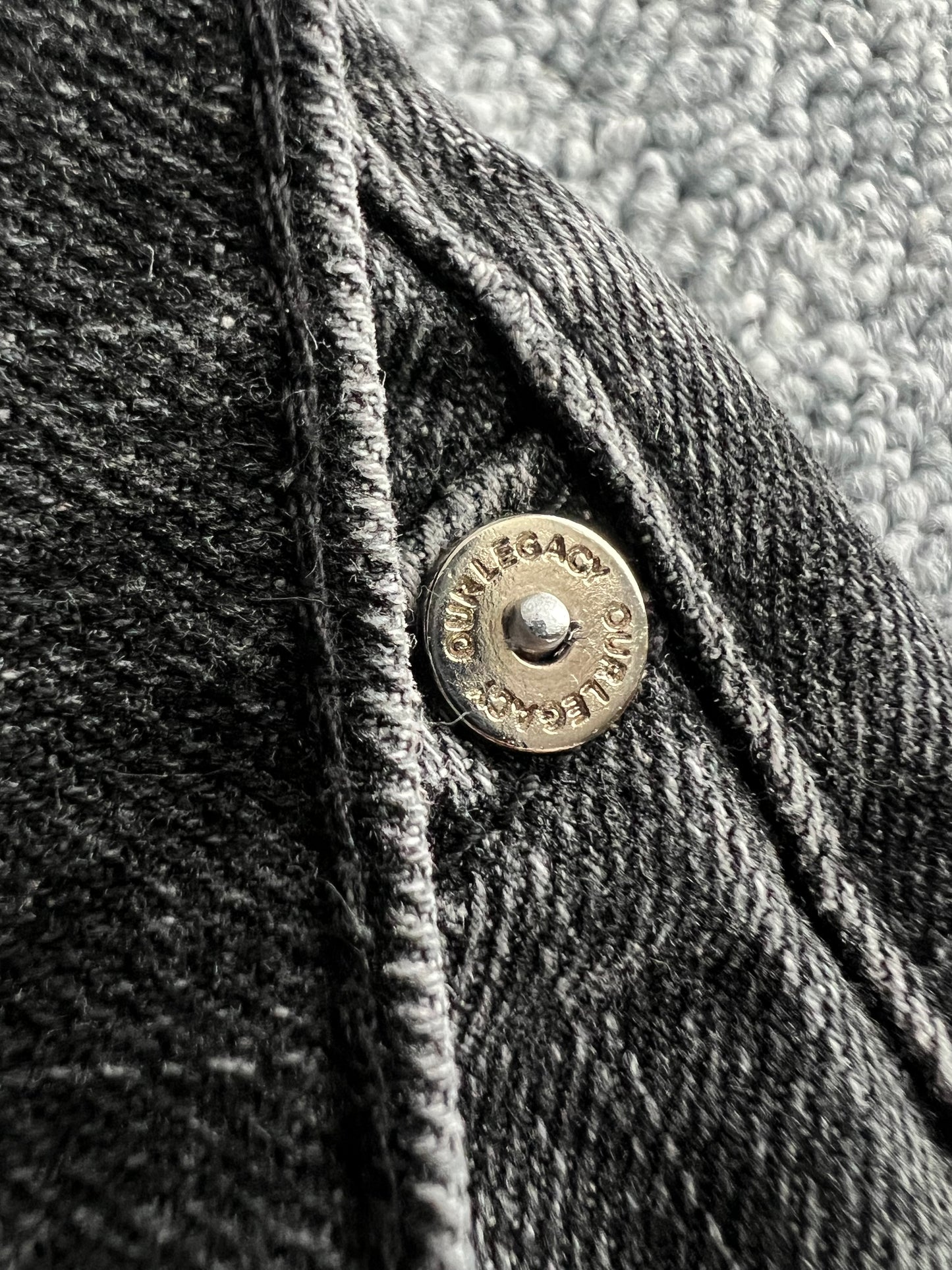 Our Legacy Third Cut Denim Pants Mens Jeans