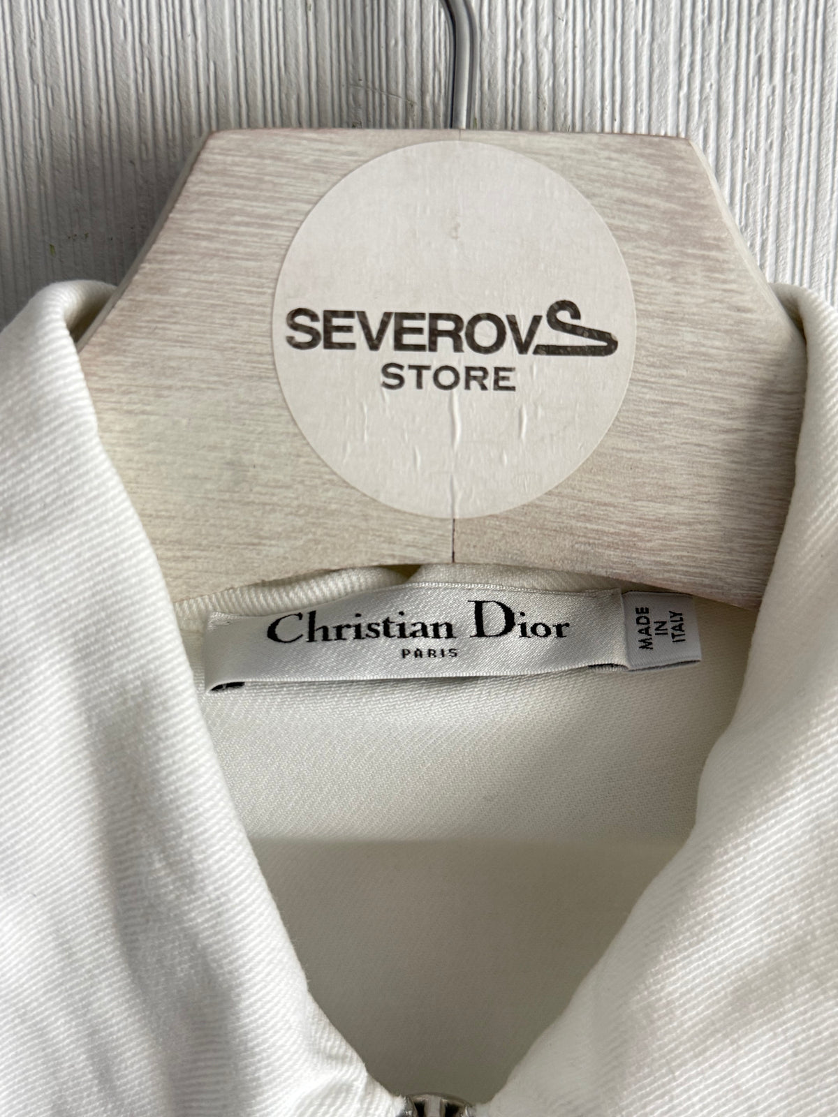 Christian Dior White Denim Set