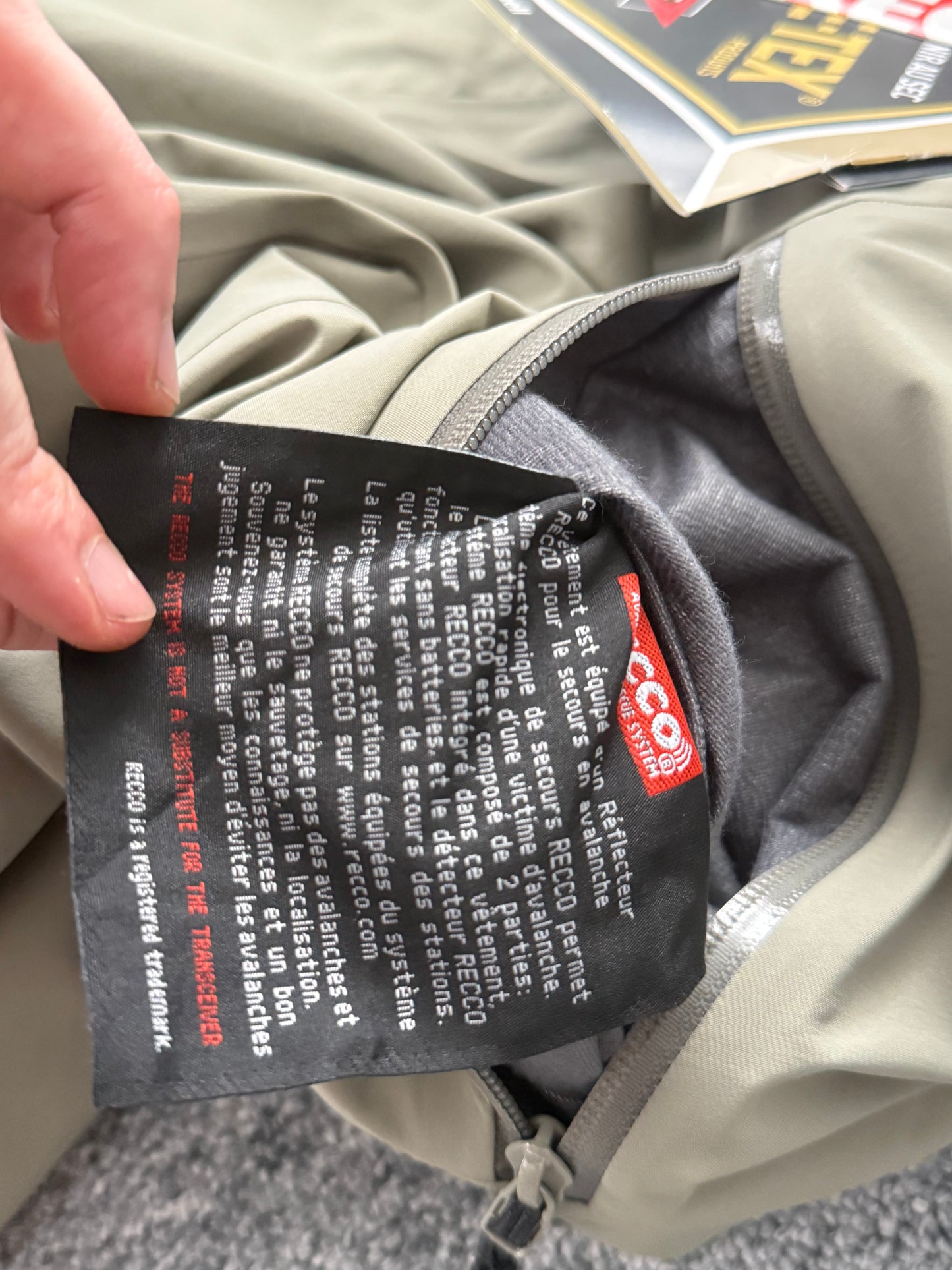 Arc’teryx Sabre Pant Men's in Quail Grey
