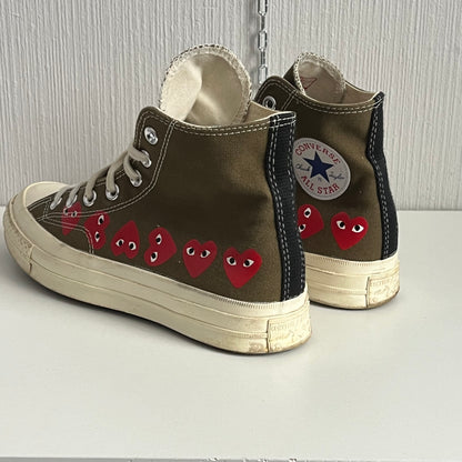 Comme des Garçons Play x Converse Chuck 70 Hi Top Multi Heart Women’s Shoes