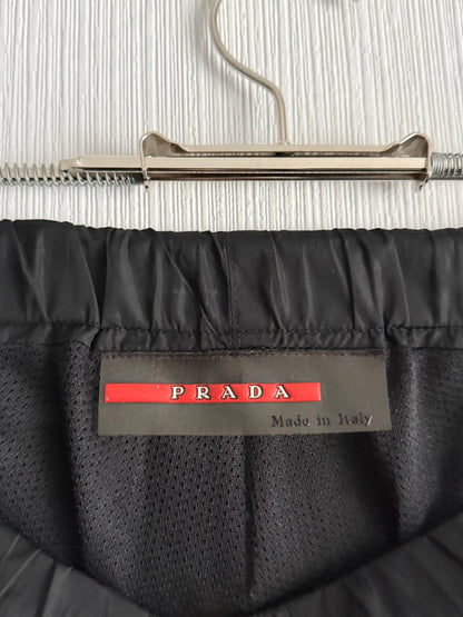 Prada Sport SS99 Red Tab Nylon Parachute Pants