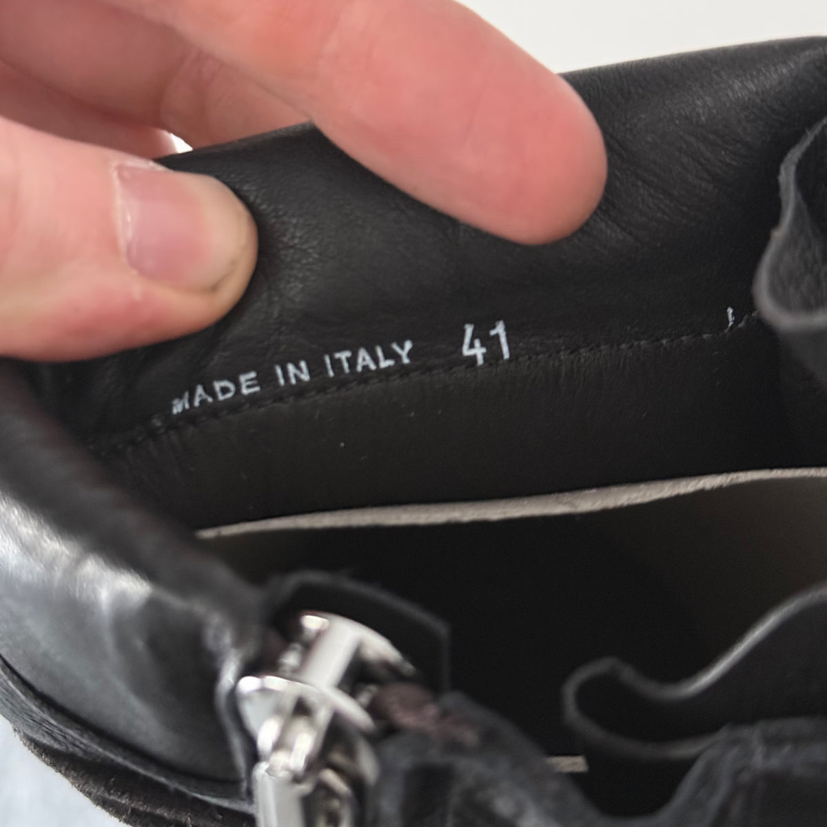 Rick Owens Black Army Boots