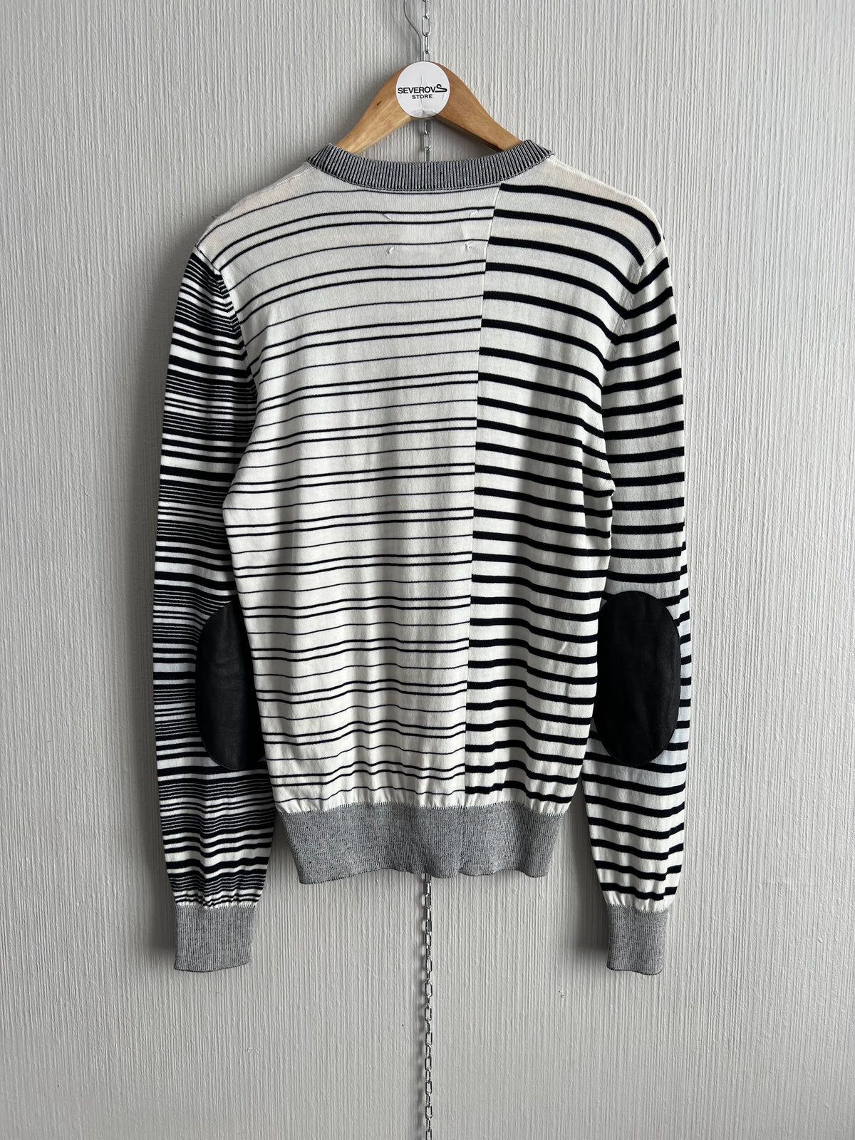 Maison Margiela Reconstructed Striped Sweater