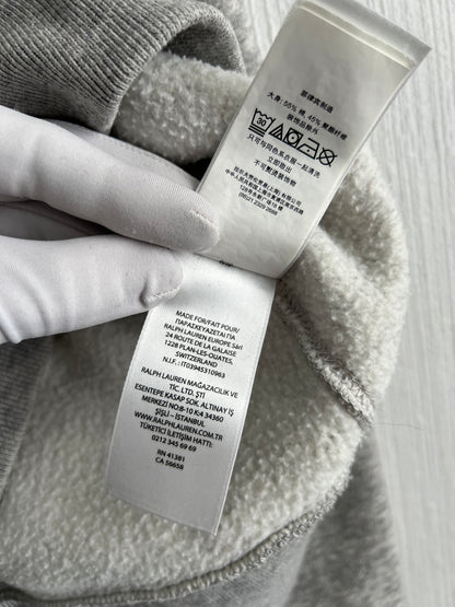 Polo Ralph Lauren Tux Bear Men's Grey Cotton Sweatshirt