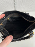 Balenciaga City Bag Mini in Black Leather