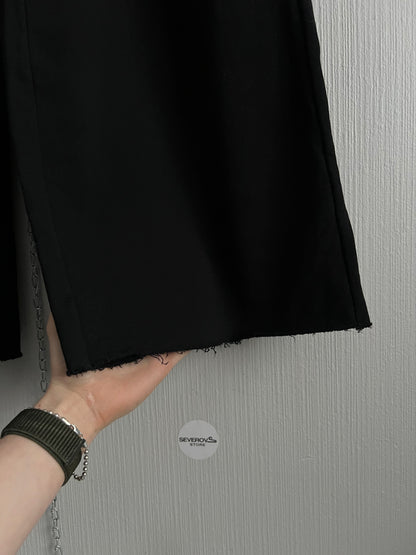 MM6 Maison Margiela Mens Baggy Black Sweatpants